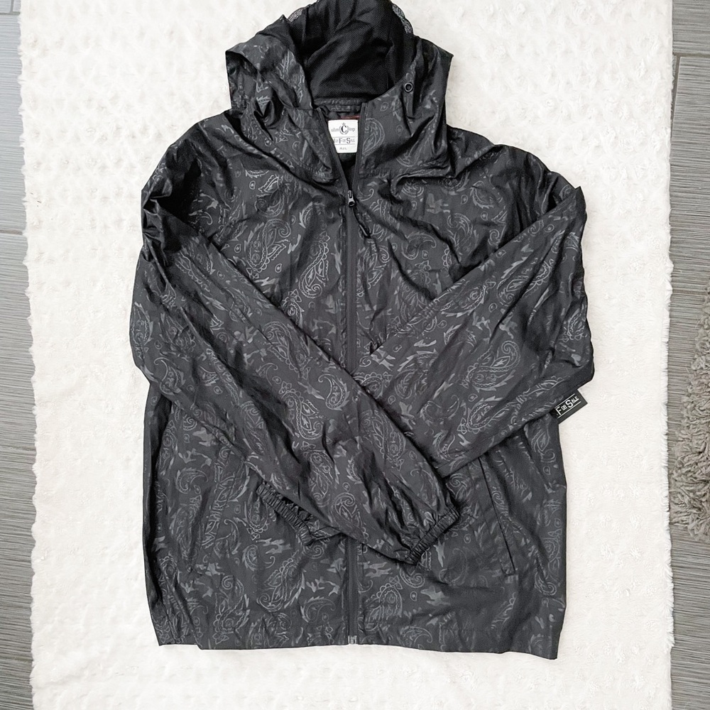 NWT- CULTURE KINGS unisex duplex windbreaker backpack jacket - Picture 5 of 16